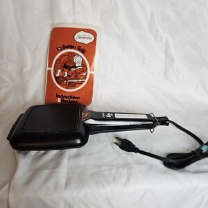 VINTAGE 1976 Sunbeam 1 or 2 Burger Grill and cord
